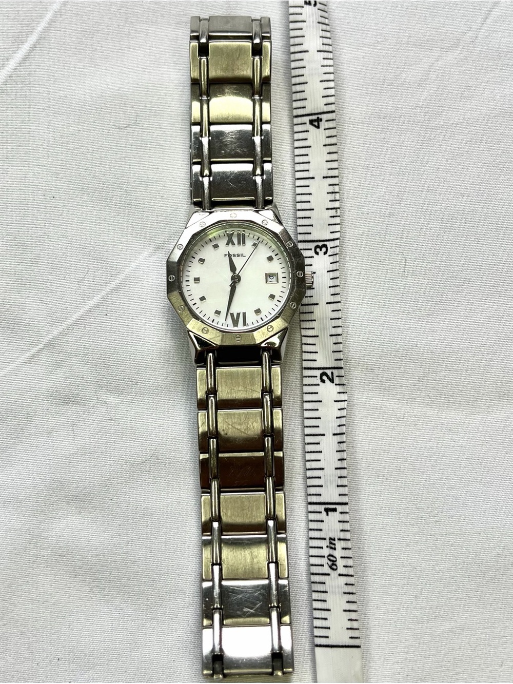 Fossil  Silver Stainless Steel Women's Watch